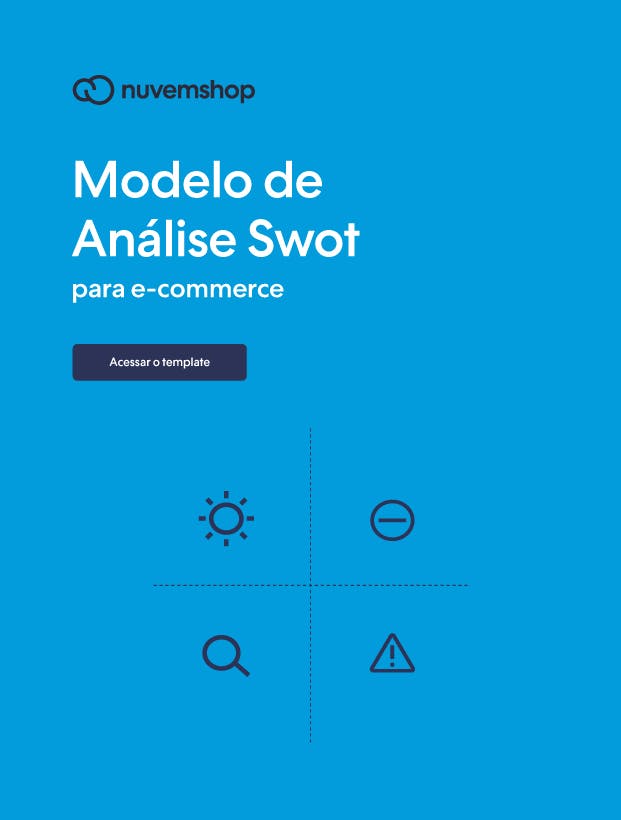 capa do ebook de modelo de análise swot