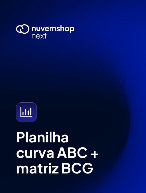 capa planilha de curva ABC + matriz BCG